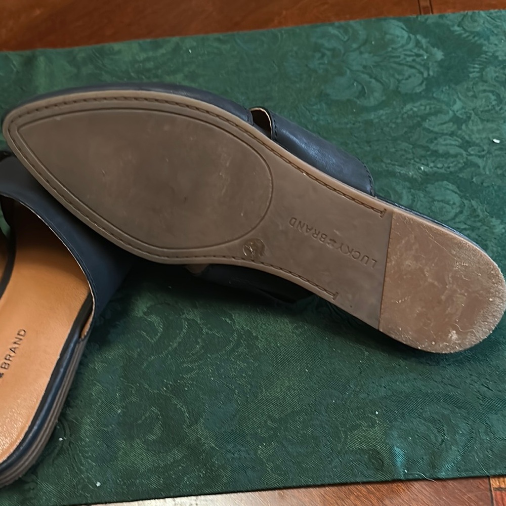 Lucky Brand Black Women's Mules Sz 8.5 to 9M - Picture 7 of 8